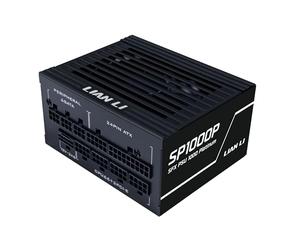 Lian Li SP1000 Platinum SP1000P.B Bloc d'alimentation SFX 1000 W avec câble 12 V-2 x 6 - Conforme aux Normes ATX 3.1 et PCIE 5.1 - Entièrement modulaire - Condensateurs 100% Japonais 105C - Noir