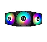 Lian Li Ventilateur de boîtier ST RGB – 12 cm – Lot de 3 (Noir)