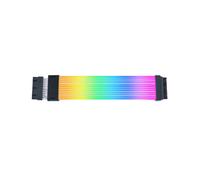 Lian Li Strimer Wireless 24-pin Noir/Transparent - Câble 0.26m en Silicone/TPE - Réf. G89.PW24-1W.00 - 1 pièce