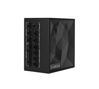 Lian Li SX Platinum 1200W SXP Bloc d'alimentation compact ATX Facteur de forme avec câble 12V-2x6 - Compatible ATX 3.1 et PCIE 5.1 - Ventilateur 140 mm - Entièrement modulaire - Garantie 10 ans - Noir