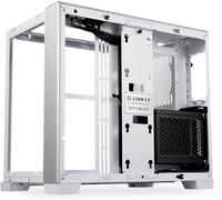 Lian-Li Tour midi Lian Li O11 Dynamic Mini Snow Edition Boîtier gaming, Boîtier blanc fenêtre latérale
