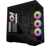 Lian-Li Tour midi Lian Li Vector V100 Boîtier PC, Boîtier, Boîtier gaming noir