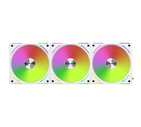 Lian Li UF-AL120V2-3W système de refroidissement d'ordinateur Boitier PC Ventilateur 12 cm Blanc 3 pièce(s)