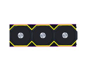 Lian Li Uni Fan SL 120 ARGB Wireless pack de 3 - Noir
