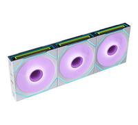 Lot de 3 Ventilateurs de boitier Lian Li Uni Fan SL-Infinity Flex RGB - 12cm avec contrôleur (Blanc)