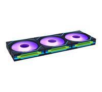 Lian Li Ventilateur Uni Fan SL-INF 120 Reverse Wireless – Pack de 3, Noir
