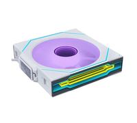 Ventilateur de boitier Lian Li Uni Fan SL-Infinity Wireless Reverse RGB - 12cm (Blanc)