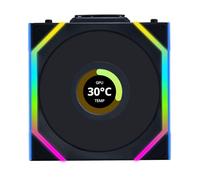Lian Li UNI FAN SL Wireless LCD L?fter, ARGB, PWM - 120 mm, schwarz