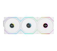 Lian Li UNI FAN TL 120 Wireless LCD Pack Triple Ventilador Suplementario 120mm Blanco