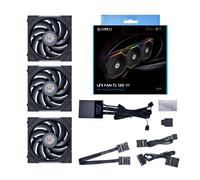 Lot de 3 Ventilateurs de boitier Lian Li Uni Fan TL RGB - 12cm (Noir)