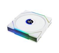 Lian Li UNI Fan TL LCD 120 unités sans fil (lame inversée) - Signal sans fil ARGB 2,4 GHz - Miroir infini - Chaîne en marguerite - Contrôleur d'éclairage de synchronisation non inclus et requis