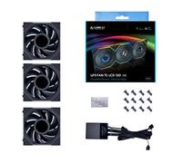 Lian Li Uni Fan TL120 LCD - Noir (pack de 3)