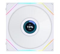 Lian Li Uni Fan TL LCD Reverse Blade 140mm - Blanc