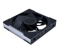 Lian li UNI FAN TL LCD Ventilateur sans fil, ARGB, PWM - Lame inversée, 140 mm, noir