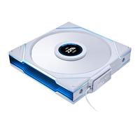 Lian Li UNI FAN TL LCD Wireless Lüfter, ARGB, PWM - 140mm, weiß