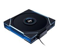 Lian Li UNI FAN TL LCD Wireless Lüfter, ARGB, PWM - Reverse Blade, 140mm, schwarz