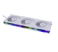 Lian Li UNI FAN TL Series, 3er Pack + Controller Ventilateur pour PC blanc (l x H x P) 124 x 120 x 28 mm avec éclairage LED, avec