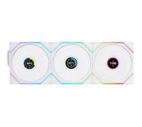 Lian Li UNI FAN TL120 Wireless LCD Reverse Blade ARGB + Contrôleur - Blanc