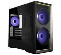 Lian Li Boîtier mini-tour Micro-ATX Vector V150 RGB panneaux vitrés Noir
