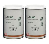 LianBao Traditional Herbal Chicken Soup - Bouillon de poulet aux plantes Poudre 2x200 g