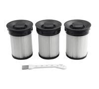 LIANFOND Filtre à poussière fin pour aspirateur HX1, HX1 Pro, HX1 Cat & Dog Filtre à air plissé lavable avec 3 filtres de rechange, 3 filtres de protection du moteur et 1 brosse de nettoyage