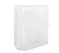 LIANFOND Kit de filtre de ventilation 200 x 100 cm avec ruban adhésif double face de 300 cm, filtration électrostatique pour prise d'air domestique et grille AC