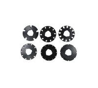 LIANFOND Lot de 6 plaques interchangeables pour semis EarthWay 1001-B pour radis, carottes, haricots, pois, betteraves, maïs sucré