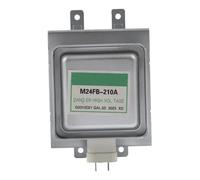 LIANFOND Magnetron OM75S31GAL01 de rechange pour four à micro-ondes Galanz M24FB-210A Composant métallique avec trous de montage 11,5 x 3,5 cm Argenté