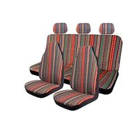 LIANGBAOS Couvre Siège Housse De Protection Universelle pour Siège Auto Compatible avec Plupart des De Volant(7 Pieces Set Type D)