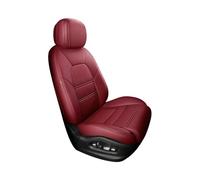 LIANGBAOS Couvre Siège pour Hyundai pour Tucson 2023 pour Kona Ix35 pour Elantra pour Santa Fe pour Sonata Housse De Siège Auto en Cuir De Luxe Accessoire(Full Set-Wine Red)