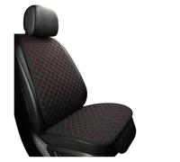 LIANGBAOS Couvre Siège pour MG ZS GT HS RX5 MG5 MG6 Housse De Siège Auto en Lin Accessoires De Voiture, Rangée Avant, Rangée Arrière, Produits Automobiles(Black Red 2 Seat)