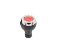 LIANGBAOS Pommeau De Levier De Vitesse Pommeau De Levier De Vitesse Pour Mini Pour Cooper R55 R56 R57 R58 R59 R60 R61 F57 F56 F55 F54(5 Speed Red)