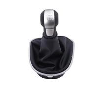 LIANGBAOS Pommeau De Levier De Vitesse pour Siège pour Altea pour Leon II pour Toledo III 2004-2009 Pommeau Levier Vitesse 5/6 Vitesses avec Soufflet Et Couvercle Coffre(6 Speed)