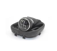 LIANGBAOS Pommeau De Levier De Vitesse Pour VW Pour Touran Pour Caddy MK2 2003-2015 Soufflet De Levier De Vitesse 5/6 Vitesses(6 Speed)