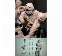 liangcaihua 1/16 Maquette en résine d'un soldat de char allemand de la Seconde Guerre mondiale non peinte et non assemblée (Pas de chars) //n6f37i