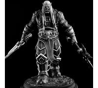 liangcaihua 1/24 Kit de Figurine en résine représentant Un Ancien Guerrier beastman, Non Peint et Non assemblé //x7f2L9