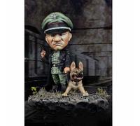 liangcaihua 1/35 - Kit de Figurine en résine de Soldat Allemand de la Seconde Guerre Mondiale Kit de Figurine en résine Non Peint et Non assemblé (avec Socle) //x4f6L7