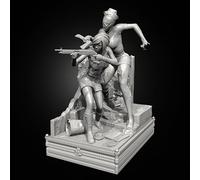 liangcaihua 1/35 Kit de modèle en résine de Guerrier Infernal Antique Kit de modèle en résine de Soldat Non Peint et Non assemblé //x5f6L4