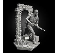 liangcaihua 1/35 Kit de modèle réduit en résine d'une Femme Soldat Agent spécial de Science-Fiction, Non Peint et Non assemblé //x4f6L1
