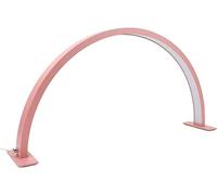 LIANGERMAO Lampe demi lune, Lampe à ongles demi-lune, Lampe demi lune onglerie, Avec trois modes de luminosité, 30W, température de couleur réglable 3000K-6000K, Deux tailles disponibles (rose, 55cm)
