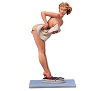 LIANGFANG 1/22 80Mm The Weight Watcher Pin Up Girl Résine Kit Bricolage Jouets Résine Modèle Non Assemblé Non Peint