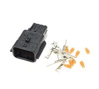 LIANGMEI Qingqing Store 1-20Kit 7282-8855-30 7283-8855-30 Connecteur Automatique étanche Fit Compatible Voiture à 8 Broches 0,6 Femelle mâle (Color : Male Set, Size : 1Set)