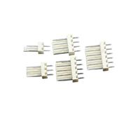 LIANGMEI Qingqing Store 50-200 Pcs 2510 KF2510 Connecteur de gaufrette mâle 2-10 broches Pas de 2,54 mm Connecteur à angle droit Fit Fit Compatible Ventilateur d'ordinateur (couleur : 200Sets, taille