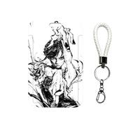 LIANGSHAN Porte-clés décoratif pour cartes de personnage de théâtre télévisé, porte-clés décoratif, boucles de clés, accessoires pour clés, sacs, vêtements, a, Taille unique, Décontracté