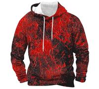 LIANGTUOHAI Sweat De Halloween pour Homme Automne Et Hiver Nouveaux Sweats À Capuche Manche Longues avec Halloween Imprimé Casual Homme Sweatshirt d'halloween Fashion Ample Pull À Capuche avec Poches