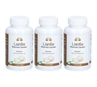 LianGu Hericium complément aux champignons en gélules végétales Capsule(S) 3x120 pc(s)