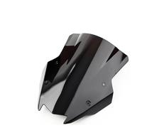 LIANGYIMEI Accessoires De Moto Déflecteur De Carénage pour Kawasaki Z1000SX Z 1000 SX pour Ninja 1000SX 2020- Pare-Brise Double Bubble WindScreen(Black)