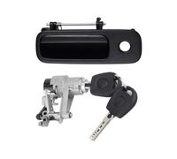 LIANGYIMEI Accessoires Extérieurs Voiture Pour FORD Pour Galaxy 1995-2006 Poignée De Porte Arrière Hayon Avec Serrure 2 Clés Remplacement 1J6827297G 1J6827565B(A SET)