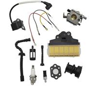 LIANGYIMEI Carburateur Bobine D'allumage Kit Bougie pour Stihl 021 023 025 MS230 MS250 MS210 021 025 11231200605 pour Walbro WT286 Pièces Détachées Tronçonneuse(A)