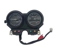 LIANGYIMEI Ensemble D'instruments Jauges Groupe De Compteurs Compteur De Vitesse Odomètre Tachymètre pour CB600 pour Hornet 600 CB600F(Black)